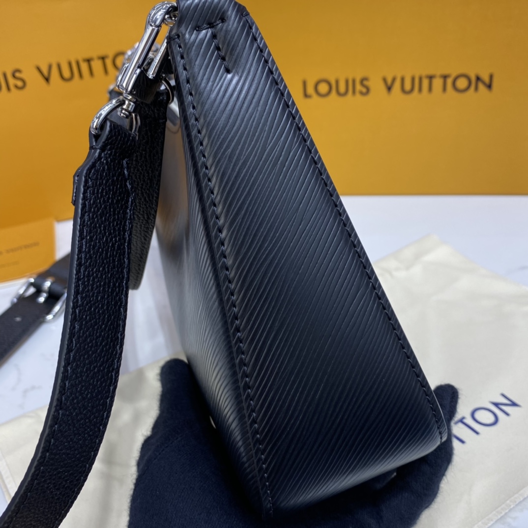 Louis Vuitton MARELLE Tote Handbag Epi Leather M80689 Black